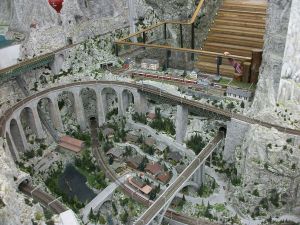 Die Alpen im Miniatur Wunderland