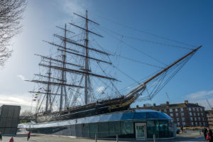 Das Trockendock der Cutty Sark