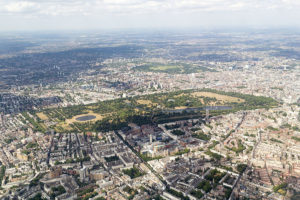 Luftbild des Regent's Park