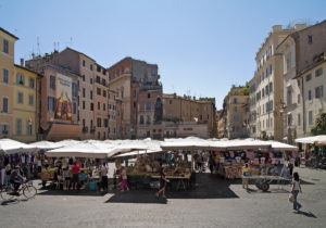 Der Markt auf dem Campo de' Fiori