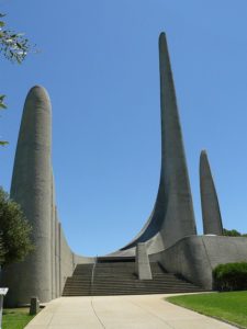 Vorderansicht des Afrikaanse Taalmonuments