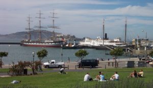 Museumsschiffe im San Francisco Maritime National Historical Park