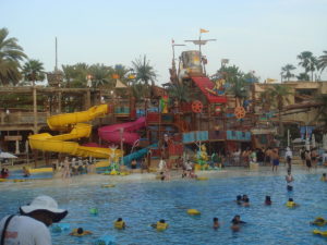 Wasserrutschen im Wild Wadi Water Park