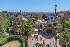 Die Pförtnerhäuser im Parc Güell