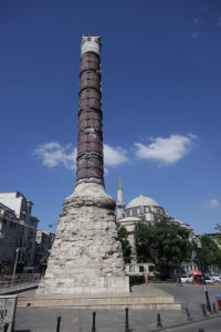 Seitenansicht der Konstantinssäule