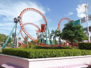 Achterbahn in der Siam Park City