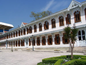 Die Fassade des Yildiz-Palastes