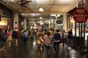 Restaurants und Händler im Chelsea Market