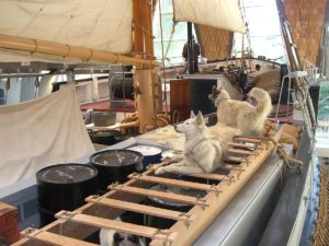 Polarschiff im Vancouver Maritime Museum