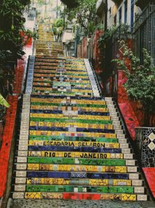 Die Escadaria Selarón in Santa Teresa