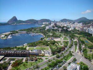 Der Flamengo Park von oben