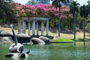 Teich in Quinta da Boa Vista