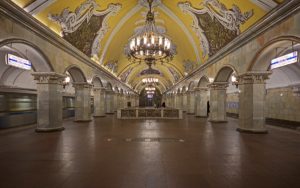 Station Komsomolskaja in der Moskauer Metro