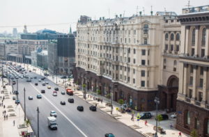 Straßenbild der Twerskaja-Straße