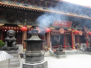 Halle im Wong-Tai-Sin-Tempel