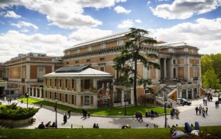 Seitenansicht des Museo del Prado