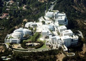 Luftbild des Getty Centers