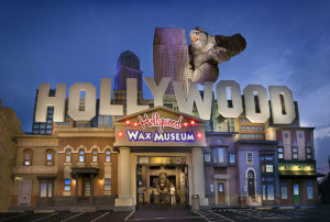 King Kong auf dem Hollywood Wax Museum
